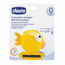 Chicco Θερμόμετρο Μπάνιου Ψάρι Κίτρινο 1τμχ