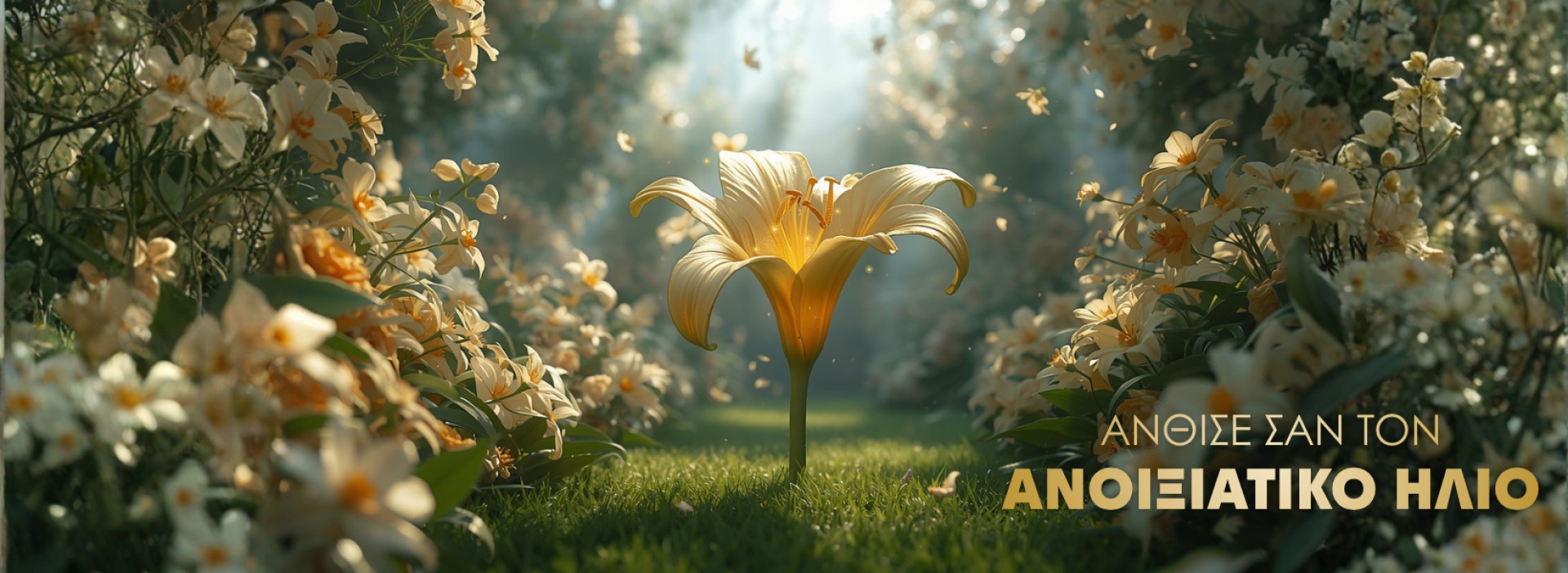 άνθισε σαν τον ανοιξιάτικο ήλιο