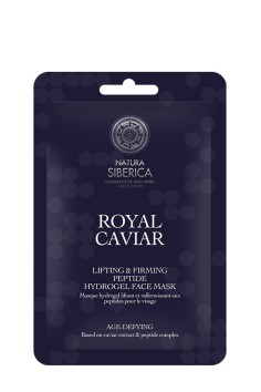 Νatura Siberica Royal Caviar Lifting & Firming Peptide Hydrogel Face Mask Μάσκα Προσώπου για Ενίσχυση της Σφριγηλότητας, 1τμχ