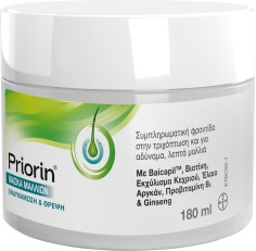 Priorin® Μάσκα Μαλλιών Μάσκα για Αδύναμα Λεπτά μαλλιά, 180ml