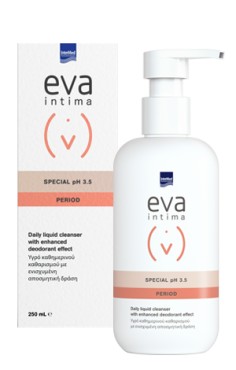 Eva Intima Wash Special PH3.5 Period Υγρό Καθαρισμού Ευαίσθητης Περιοχής, 250ml