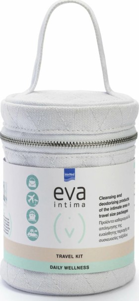 Με την αγορά Eva Intima αξίας 30€ και άνω, ΔΩΡΟ TRAVEL KIT, ΑΞΙΑΣ 28€! Με την αγορά Eva Intima αξίας 30€ και άνω, ΔΩΡΟ TRAVEL KIT, ΑΞΙΑΣ 28€!