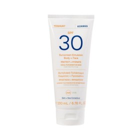 Korres Yoghurt Suncreen Emulsion Αντηλιακό Γαλάκτωμα Σώματος και Προσώπου SPF 30, 200ml
