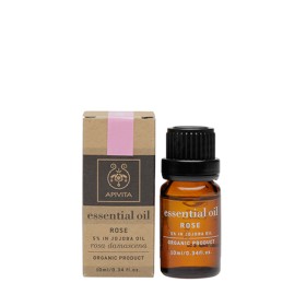 Apivita Essential Oil Rose Αιθέριο Έλαιο Τριαντάφυλλο 10ml