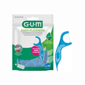 Gum Easy Flossers 890 Οδοντικό Νήμα σε Διχάλες Cool Mint Ελαφρώς Κε...