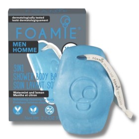 Foamie All In One Bar For Men Seas The Day για μαλλιά, πρόσωπο και σώμα 90gr