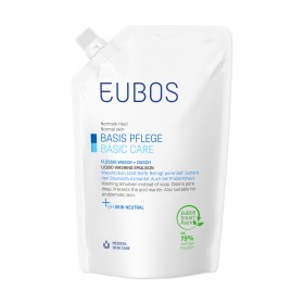Eubos Normal Skin Basic Care Liquid Washing Emulsion Refill Υγρό Καθαρισμού Προσώπου και Σώματος, 400ml