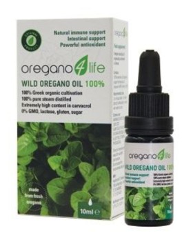 Oregano4Life Wild Oregano Oil 100% Αιθέριο Έλαιο Ρίγανης με Πληθώρα Ευεργετικών Ιδιοτήτων, 10ml