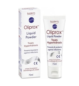 Boderm Oliprox Liquid Powder Υγρή Πούδρα Για Την Υπερβολική Εφίδρωση 75ml