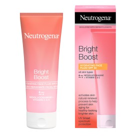 Neutrogena Bright Boost Κρέμα Προσώπου SPF30 με Λεπτόρρευστη Υφή, 50ml