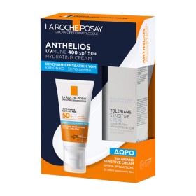 La Roche Posay Anthelios Promo UVMUNE400 Hydrating Cream SPF50+ με Άρωμα 50ml + ΔΩΡΟ Ενυδατική Κρέμα Toleriane Sensitive 15ml