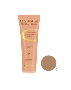 Coverderm Perfect Legs Waterproof SPF16 No.06, 50ml