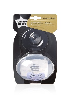 Tommee Tippee Closer to Nature 2x Nipple Shields Al Προστατευτικοί Δίσκοι Στήθους Σιλικόνης, 2 Τεμάχια