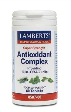 Lamberts Antioxidant Complex Συνδυασμός Φυτικών Αντιοξειδωτικών, 60...
