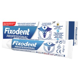 Fixodent Professional Στερεωτική Kρέμα για Oλικές και Mερικές Oδοντοστοιχίες 40gr