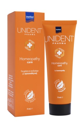 Intermed Unident Pharma Homeopathy Care Για χρήση σε Συνδυασμό με Ομοιοπαθητική, 75ml