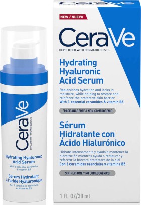 Cerave Ορός Ενυδάτωσης με Υαλουρονικό Οξύ, 30ml