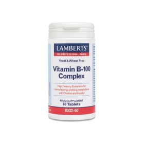 Lamberts Vitamin B 100 Complex Συμπλήρωμα Διατροφής για Υγιές Νευρι...