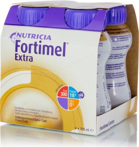Fortimel Extra Coffee Υπερπρωτεϊνικό Ρόφημα Με Γεύση Καφέ, 4x200ml
