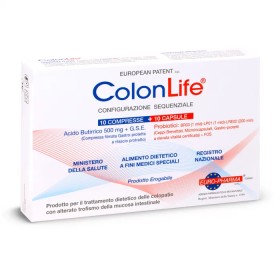 Bionat ColonLife Συμπλήρωμα Διατροφής με Βουτυρικό οξύ και Προβιοτι...