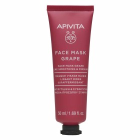Apivita Face Mask Αντιρυτιδική & Συσφιγκτική Μάσκα Προσώπου με Σταφύλι 50ml