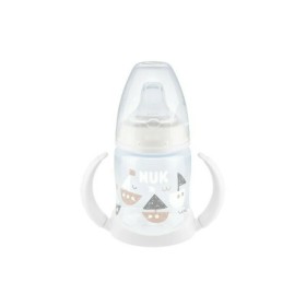 Nuk Εκπαιδευτικό Μπιμπερό με Λαβές First Choice 6m+ White Ships 150ml