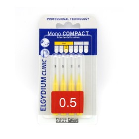 Elgydium Clinic Mono Compact Μεσοδόντια Βουρτσάκια 0.5mm σε Χρώμα Κ...