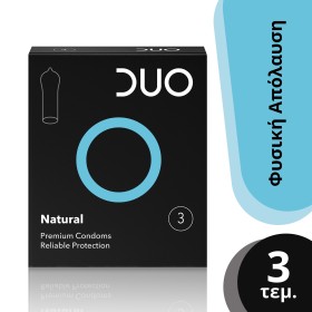 Duo Νatural Προφυλακτικά Κλασικά, 3τμχ