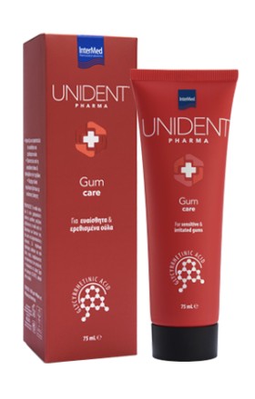 Intermed Unident Pharma Gum Care Για Ευαίσθητα & Ερεθισμένα Ούλα, 75ml
