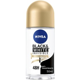 Nivea Black & White Invisible Silk Deo Γυναικείο Αποσμητικό Roll-on...