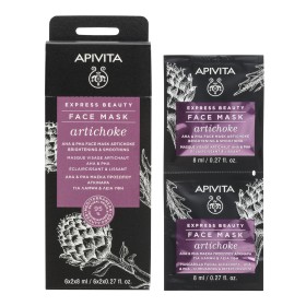 Apivita Express Beauty Μάσκα Προσώπου για Λάμψη Artichoke, 2x8ml