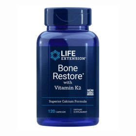 Life Extension Bone Restore with vitamin K2, 120 Κάψουλες
