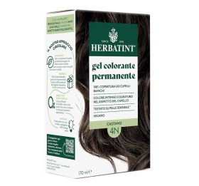 Herbatint Permanent Haircolour Gel Βαφή Μαλλιών Χωρίς Αμμωνία 4N Κα...