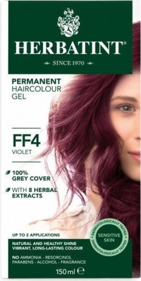 Herbatint Permanent Haircolor Gel FF4 Βιολέ