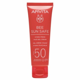Apivita Bee Sun Safe Hydra Fresh Ενυδατική Αντηλιακή Κρέμα Gel Προσώπου Ελαφριάς Υφής SPF50, 50ml