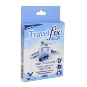 Uni-Pharma Travelfix ODF Διασπειρόμενες Ταινίες Για Την Ναυτία, 10 Ταινίες