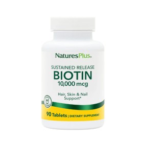 Natures Plus Biotin 10mg Συμπλήρωμα Διατροφής για Υγιή Μαλλιά, Νύχι...