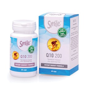 Am Health Smile Q10 Συμπλήρωμα με Συνένζυμο Q10 200mg, 60caps