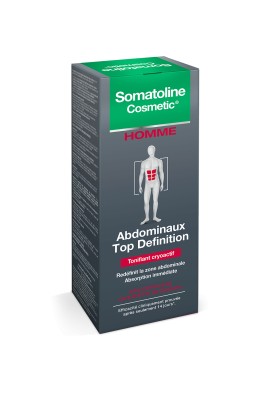 Somatoline Cosmetic Homme Κοιλιακοί Top Definition Ανδρικό Κρυοτονικό Τζελ Για Κοιλιακούς, 200 ml