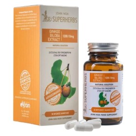 John Noa Ginkgo Biloba 6000 120mg Λιποσωμιακό Για Κυκλοφορικό Σύστη...
