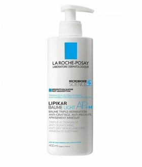 La Roche Posay Lipikar Baume AP+M Light Μαλακτικό Βάλσαμο Σώματος Αναπλήρωσης Λιπιδίων, Κατά των Ερεθισμών & του Κνησμού, 400ml