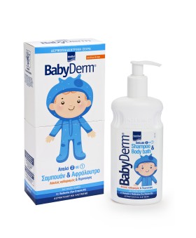 Babyderm Delicate Shampoo & Body Bath Απαλό Παιδικό 2 σε 1 Σαμπουάν & Αφρόλουτρο 300ml