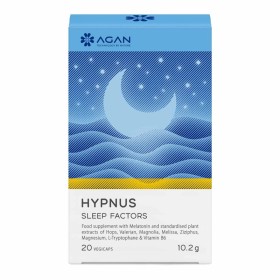 Agan Hypnus Sleep Factors Συμπλήρωμα Διατροφής για τον Ύπνο, 20 Kάψ...