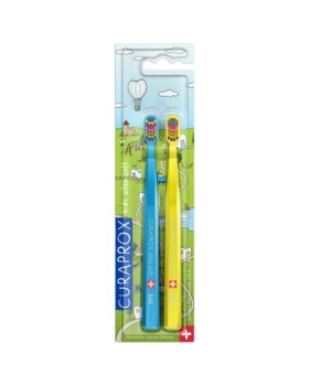 Curaprox Kids Ultra Soft Toothbrush Μαλακή Οδοντόβουρτσα για Παιδιά...