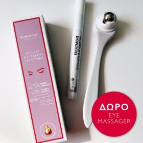 Foltene® Pharma Eyelash & Eyebrow Treatment Αγωγή Ενδυνάμωσης Για Βλεφαρίδες & Φρύδια 6,5ml & Δώρο Eye Massager