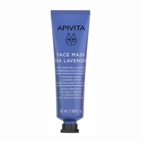 Apivita Face Mask with Sea Lavender Μάσκα με Θαλάσσια Λεβάντα για Ε...