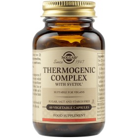 Solgar Thermogenic Complex Συμπλήρωμα Διατροφής Για το Μεταβολισμό, 60 Φυτικές Κάψουλες