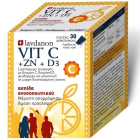 Lavdanon Vitamin C + Zinc + D3 Συμπλήρωμα Διατροφής για την Ενίσχυσ...