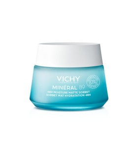 Vichy Mineral 89 Κρέμα Gel Ενυδάτωσης 48Ω για τη Λιπαρή Επιδερμίδα,...