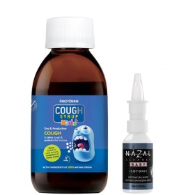 Frezyderm Promo Cough Syrup Kids Παιδικό Σιρόπι για το Βήχα, 182g & Nazal Cleaner Baby Ρινικό Διάλυμα για Βρέφη, 30ml